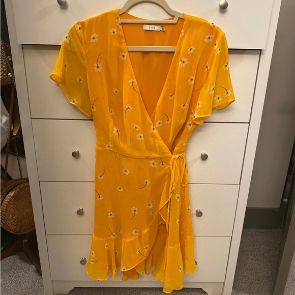 LUSH Daisy Wrap Sundress - Picture 2 of 4